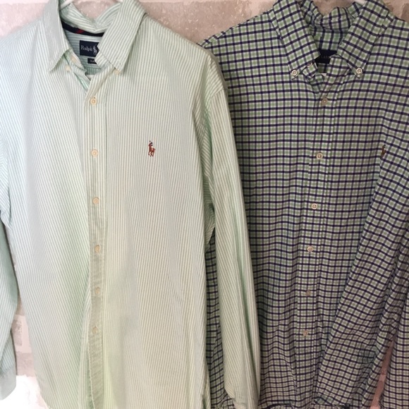 Ralph Lauren Other - Men’s large Ralph Lauren button up shirt bundle